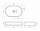 Накладная раковина BelBagno BB1479