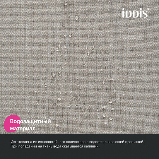 Штора для ванной 200x180 см Iddis Décor DL02P18i11