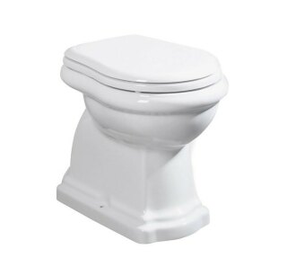 Чаша унитаза Kerasan Retro горизонтальный выпуск 101101bi +крепеж верт.7603br