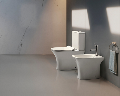 Унитаз-компакт безободковый MONTEREY ZT-T1215 смыв торнадо