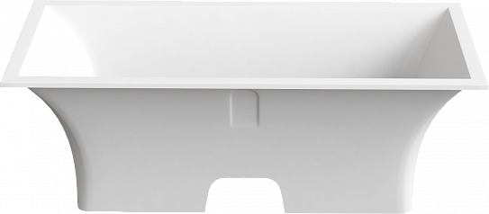 Ванна из литьевого мрамора 170х80 Мадрид BAS ВА00006 белая