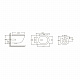 Унитаз подвесной черный Cerutti SPA ORLTER Aria MBF 10017