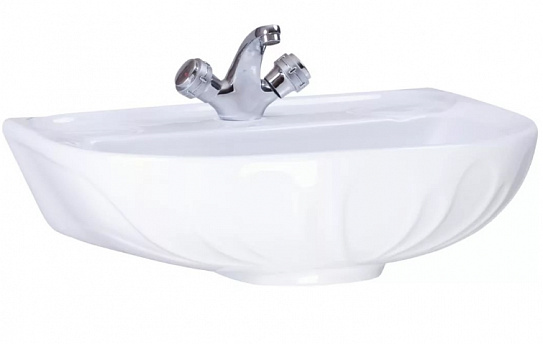 Раковина Santeri Лотос крап на белом 131106S0110B0