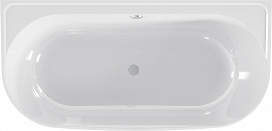 Ванна из литьевого мрамора Палермо 170х80 BAS ВА00024