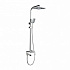 Душевая система с тропическим душем Gappo G07-8 G2407-8, белый/хром