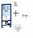 Комплект инсталляции с унитазом Grohe Solido 39192000(4в1)