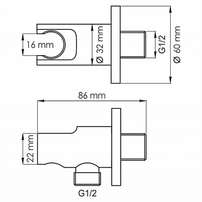 Подключение шланга WasserKRAFT A083