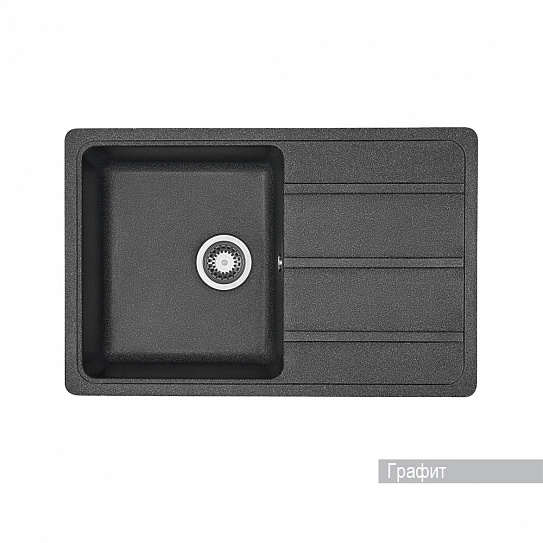Мойка гранитная Акватон Аманда  графит 1A712832AD210