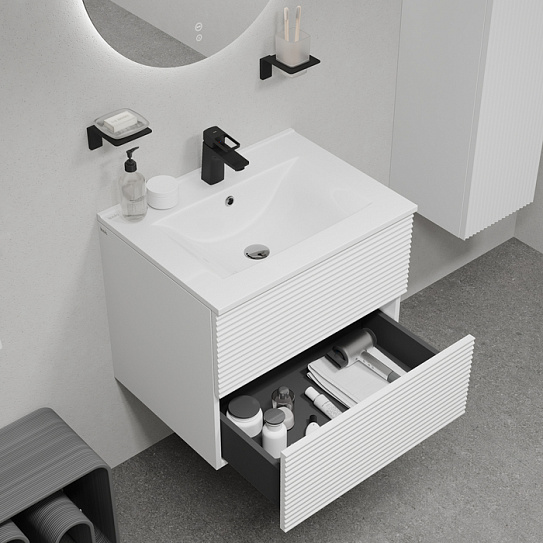 Тумба с умывальником подвесная 60 Iddis Bild BIL60W0i95K