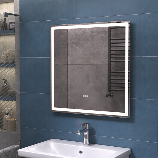 Зеркало в ванную 70х70 VIGO GEOMETRY LUXE 700 на взмах