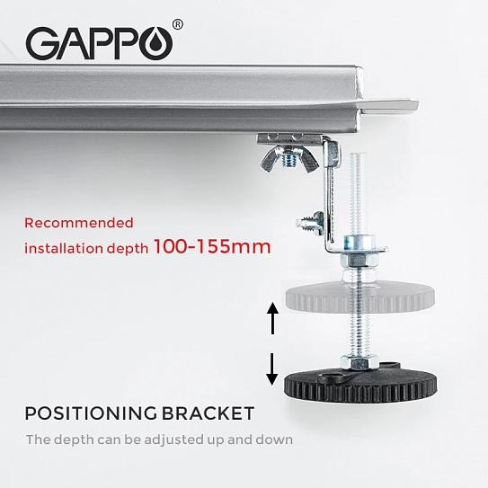 Водоотводящий желоб Gappo G85007-1 70*500мм