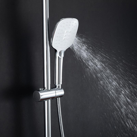 Смеситель для ванны белый длинный излив Gappo G2248