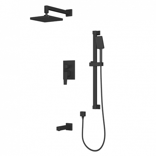 Душевая система скрытого монтажа RUSH Thira TR3635-60Black
