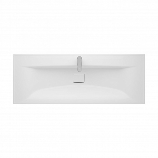 Мебельная раковина 120 Aquaton Айрис M 1200 белая 1A73283KAG010