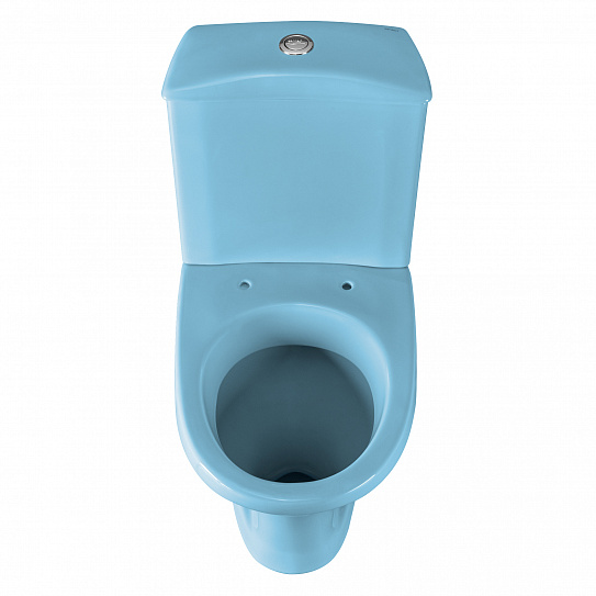 Унитаз-компакт Santeri Вест голубой 1.P201.8.S06.00B.F