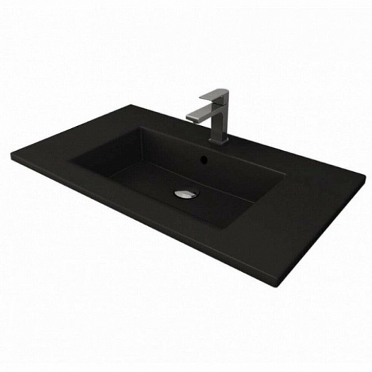 Раковина OPADIRIS IBIZA 91 черный антрацит (Cerastyle) 050409-u97-01
