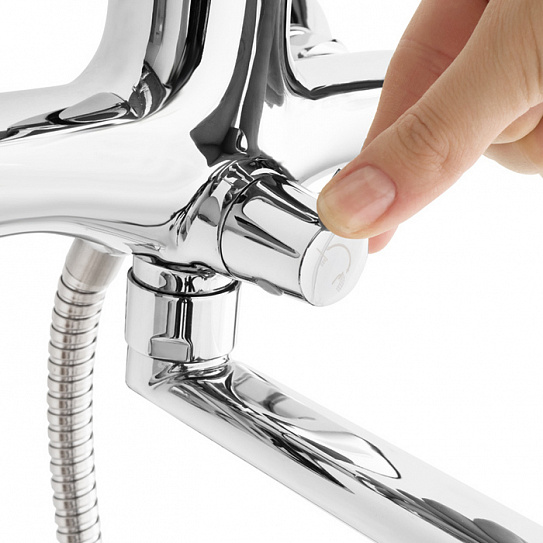 Смеситель для ванны с длинным изливом 426901 Male MALSBL2i10WA