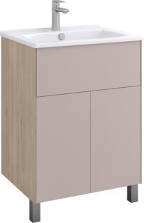 Тумба ФОРЕСТ ПРО 60 Дуб Эврика/Кашемир (под раковину 161072) AQUATON 1A297001FREK0