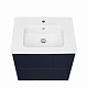 Тумба с раковиной Roca Luna 60 2 ящика ZRU9307766, синий