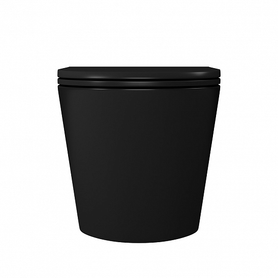 Унитаз подвесной безободковый с микролтфьом D&K Venice DT1026025 черный