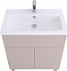 Тумба с раковиной ФОРЕСТ ПРО 75 AQUATON 1A297101FREK0, дуб Эврика/Кашемир