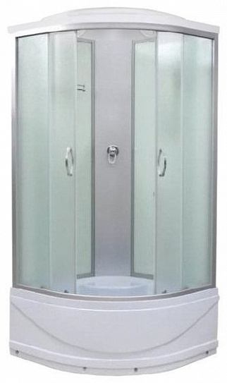 Душевая кабина 80х80 угловая ERLIT ER 3508TP-C3 высокий поддон, четверть круга