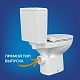 Унитаз компакт Cersanit NATURE Clean On 011 3/5 DPL EO slim