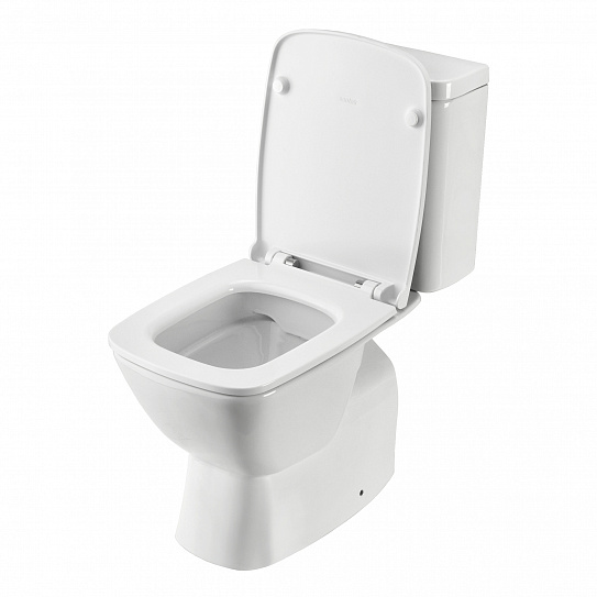 Унитаз-компакт безободковый Santek Нео slim(сиденье дюропласт, мискролифт) 1WH302418