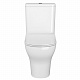 Унитаз-компакт напольный VitrA Zentrum 9012B003-7209 с сиденьем микролифт белый санитарный фарфор антибактериальное покрытие Hygiene