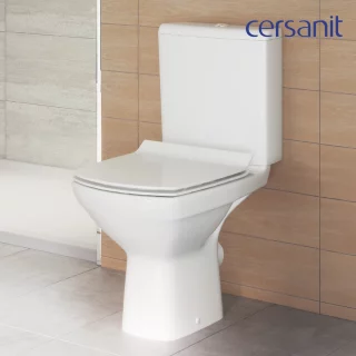 Унитаз компакт Cersanit CARINA Clean On 011 3/5 DPL EO slim KO-CAR011-3/5-COn-S-DL