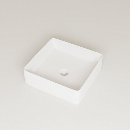 Раковина накладная 36 квадратная Iddis Slide SLIWM01i27