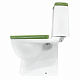 Унитаз-компакт Sanita Luxe Best Color Green (сиденье дюропласт, микролифт) BSTSLCC09130522