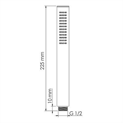 Лейка 1-функциональная WasserKraft A137