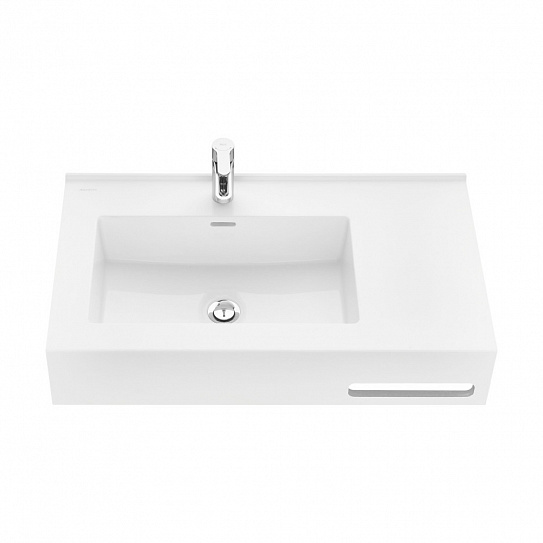 Раковина AQUATON Квадро Про 80 левая 1A734431QA01L