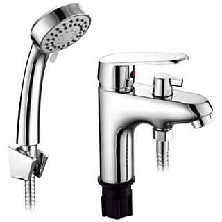 Смеситель для умывальника Ledeme с лейкой LF81208