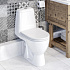 Унитаз-компакт Sanita Luxe Max (сиденье дюропласт, микролифт) MAXSLCC01040513