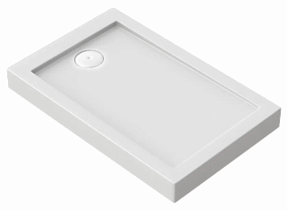 Душевой поддон 120х90 прямоугольный BAS Олимпик, ПН00057