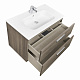 Тумба под раковину Roca Victoria 80 городской дуб 2 ящика A857470402