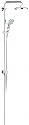 Душевая система Grohe Power & Soul с переключателем для настенного монтажа, кронштейн 450 мм