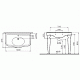 Ножка для раковины Vitra Efes 6210B003-0156