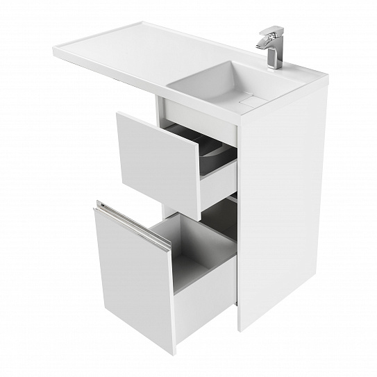 Тумба под стиральную машину Акватон Лондри 40 1A236001LH010 (без раковины)