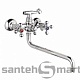 Смеситель для ванной Ledeme Н19 L2619-2 + L7128S