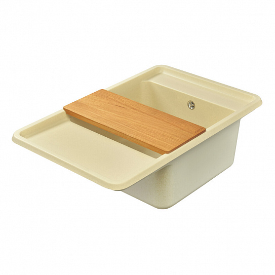 Мойка гранитная Акватон Беллис 780 х 510 шампань 1A725032BS290