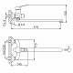Смеситель для ванны Frap F2213