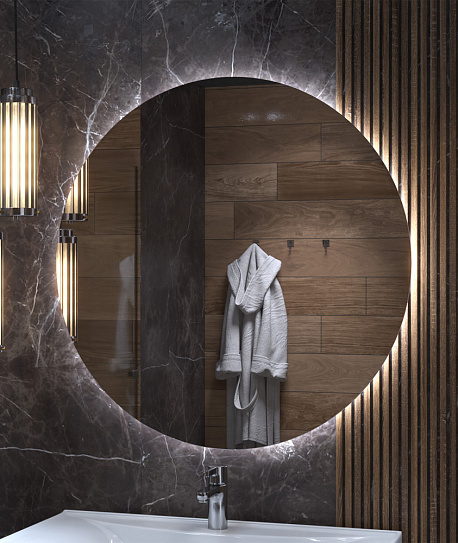 Зеркало круглое Vigo Otti Classic 900