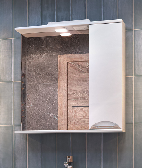 Шкаф навесной с зеркалом Vigo Callao 700 (правый) z.CAL.70.R.El