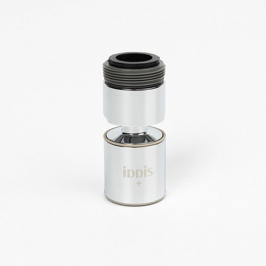 996P22S2SMDR Аэратор для смесителя, пластик, M22, внутренняя резьба, шарнирный, двухрежимный