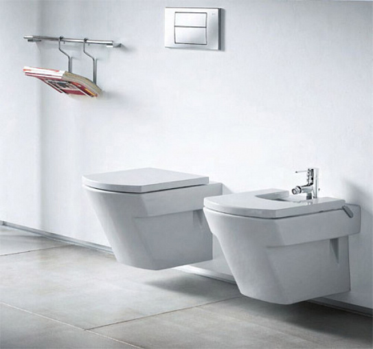 Сиденье для унитаза Roca Hall микролифт 801622004 петли хром