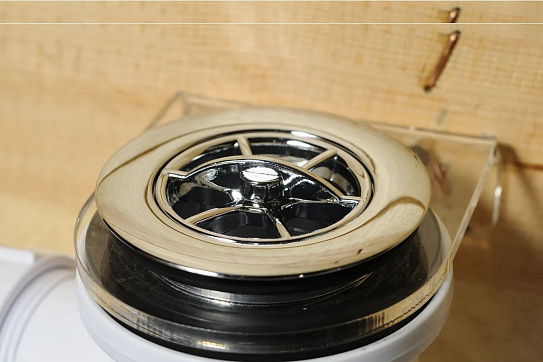 Трап для поддона McAlpine (выпуск 70мм) 50/60-1 1/2, h=92мм, с гофрой 40/50 (L=300-500мм) MRS2C-F