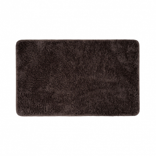 Коврик для ванной комнаты, 70x120, микрофибра, темно-коричневый Iddis BSQL08Mi12IT